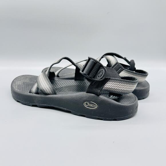 Chaco Sandals Mens 11 Black Gray Adjustable Strap Sport Hiking Outdoor Shoes main image 4